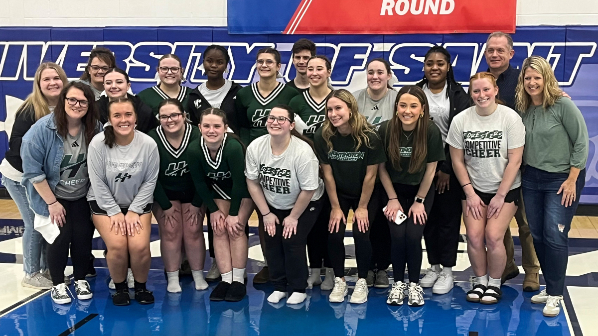 HU Cheer Finishes Season Strong at Conference Finals