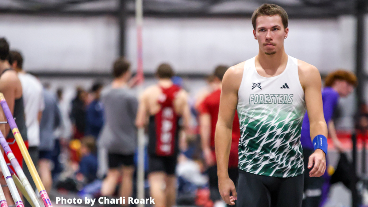 Pole Vaulters Shine Despite Weather-Shortened Meet